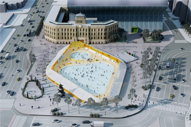 서울광장 스케이트장, '윈터 ...